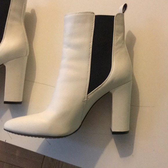 vince camuto white booties